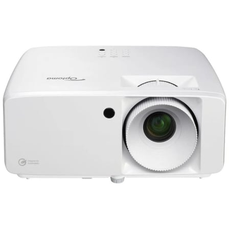 Proyector Láser Optoma ZH401e/ 4600 Lúmenes/ Full HD/ HDMI-VGA-RS232/ Blanco